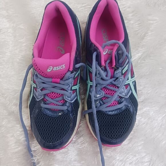 ASICS Gel-Contend 3 Women's Running Shoes in Blue and Pink Size 7 - Picture 1 of 7